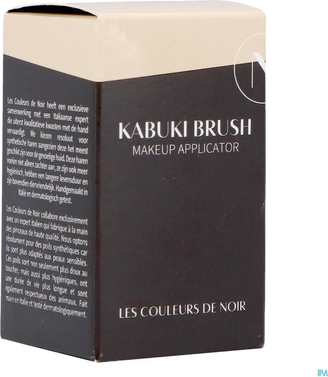 Les Couleurs de Noir Pinceau Kabuki n°13 - Handgebonden Italië
