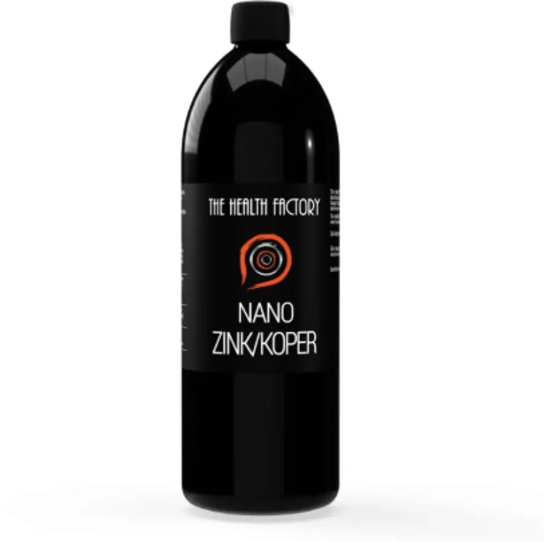 The Health Factory Nano Zink en Koper 500ml