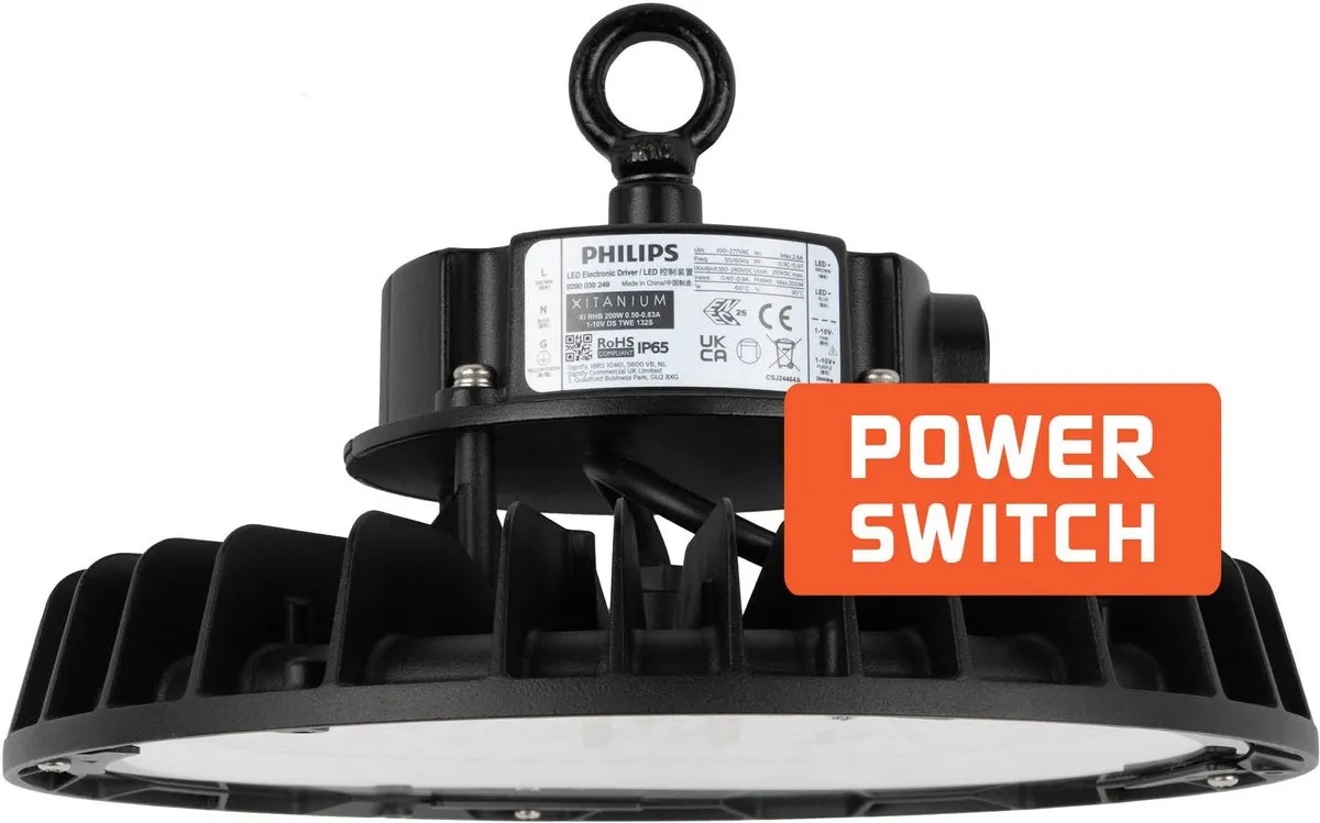 LEDVION LED High Bay 240W Driver - 42.000Lm - 4000K - IP65 - Zwart