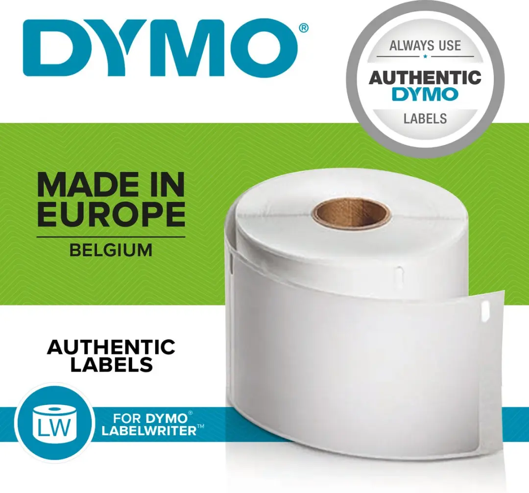 DYMO LabelWriter Grote Adreslabels S0722410 - 260 Stuks - Transparant - afbeelding 2 van 6
