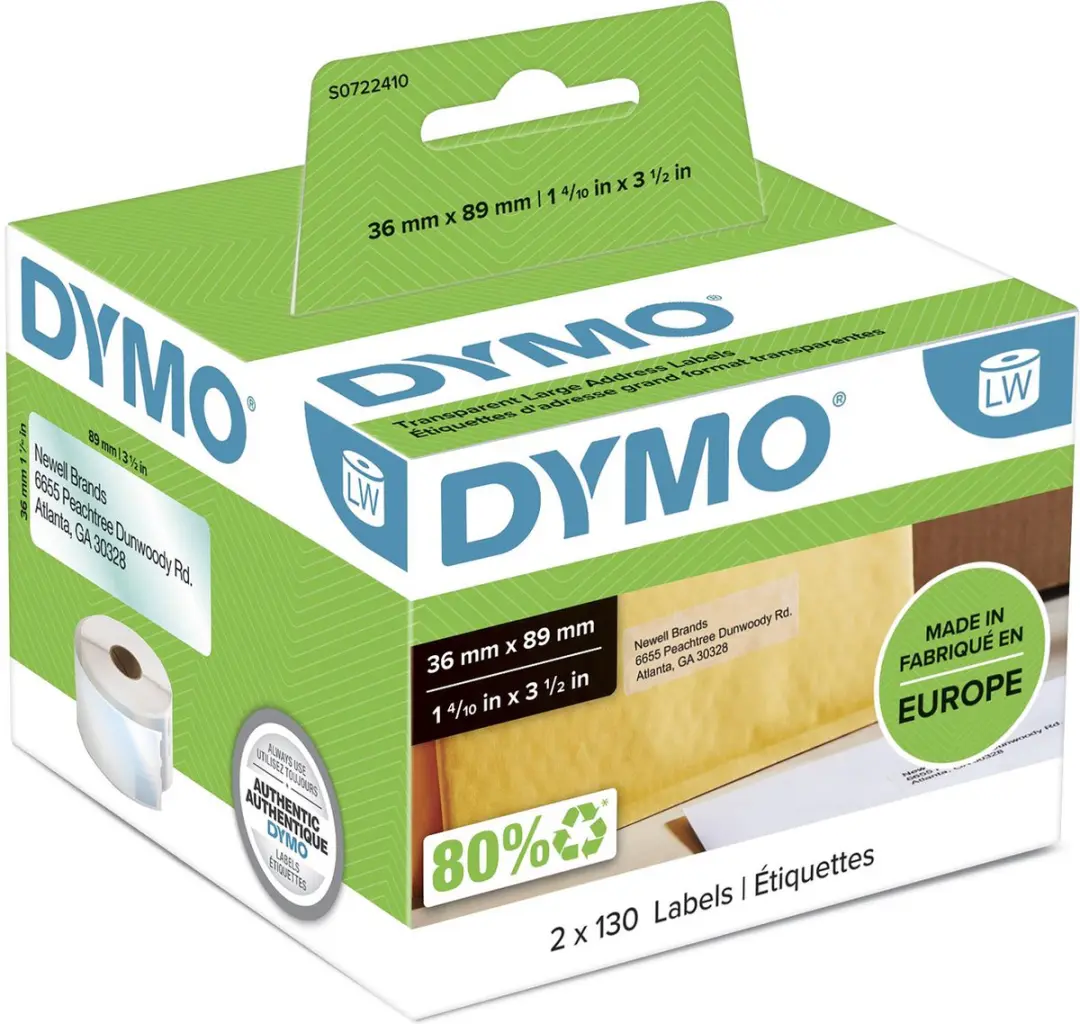 DYMO LabelWriter Grote Adreslabels S0722410