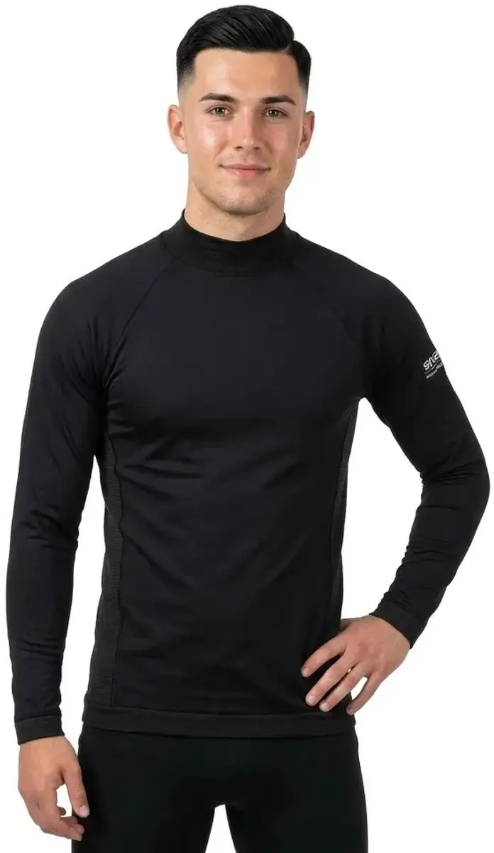 Sixs Merinos Trui - Lange mouwen - Zwart - S/M - afbeelding 3 van 3