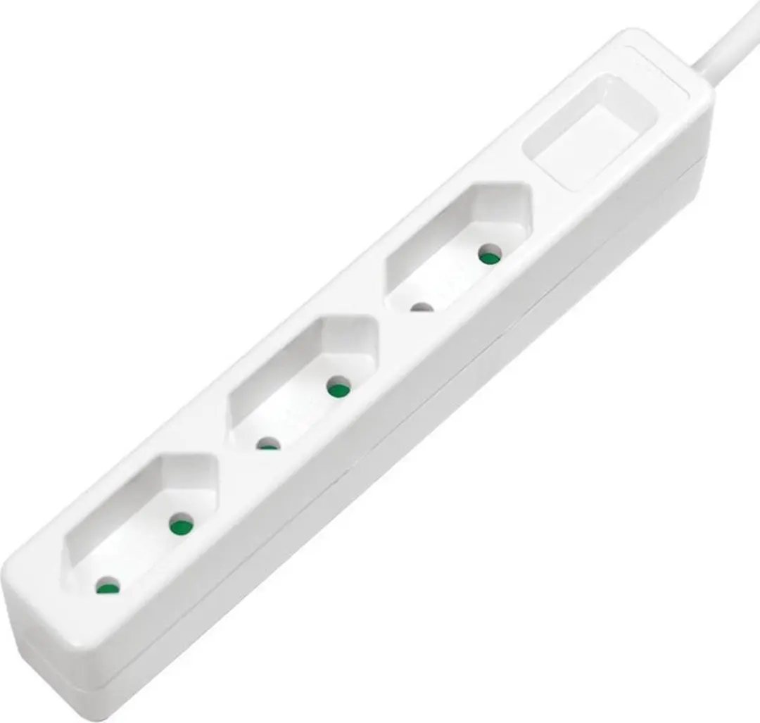 Logilink LPS229 Stekdoos 3-voudig - Wit - afbeelding 5 van 5