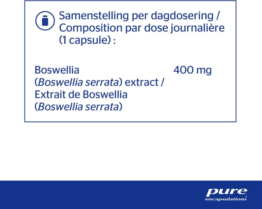 Pure Encapsulations Boswellia 60 Capsules
