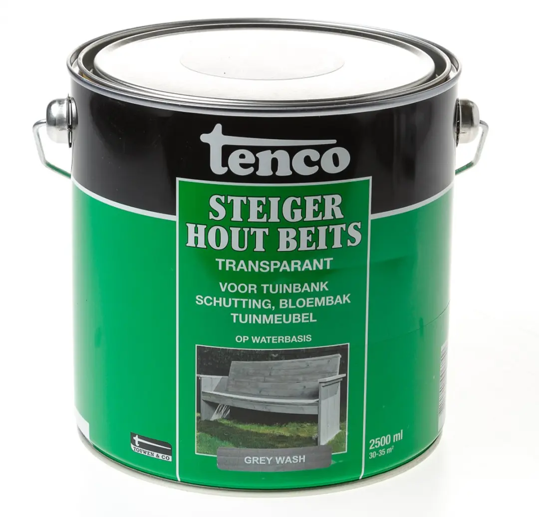 Tenco Steigerhoutbeits Grey Wash 2,5L - afbeelding 3 van 6