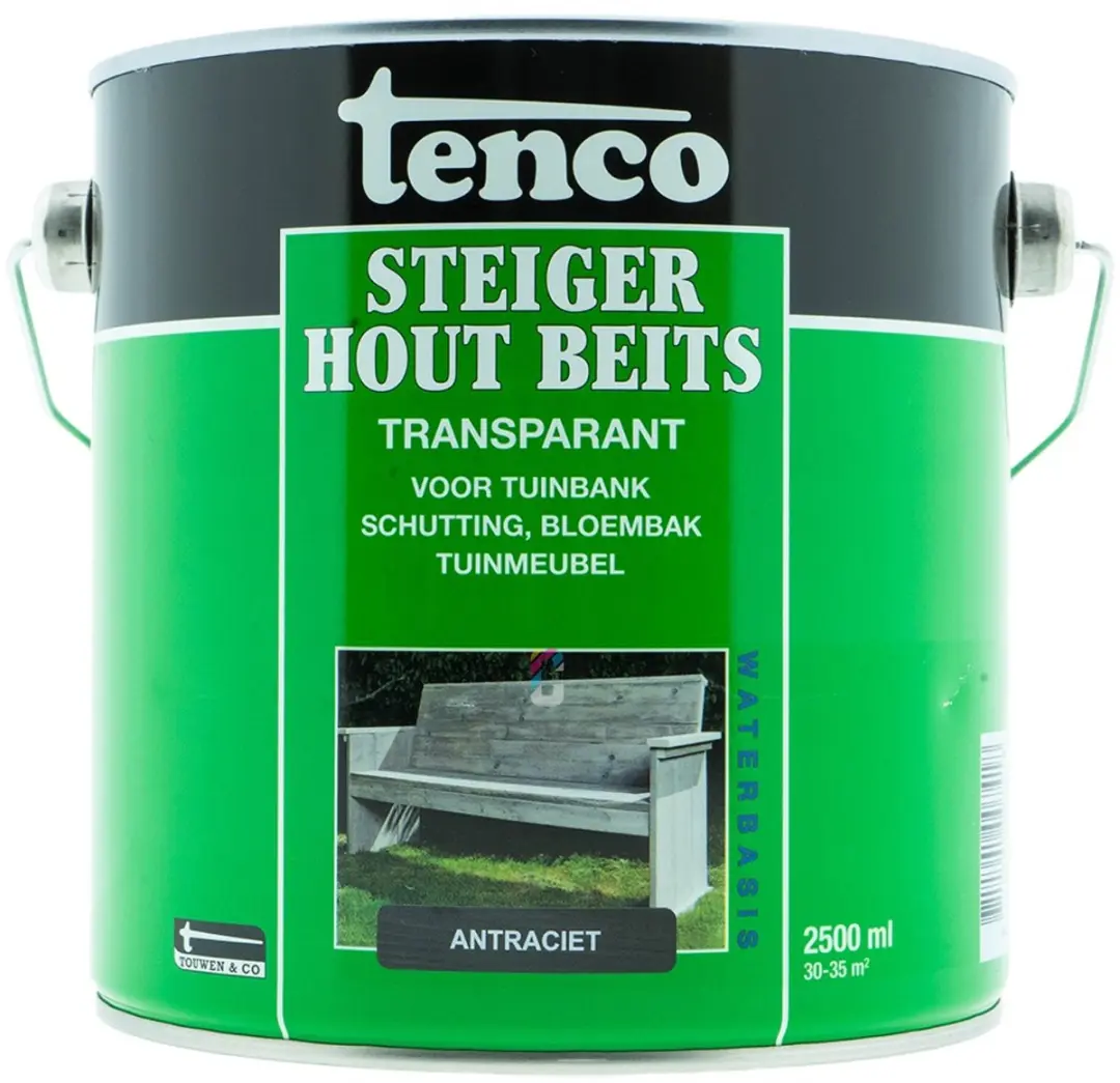 Tenco Steigerhoutbeits Antraciet 2,5L