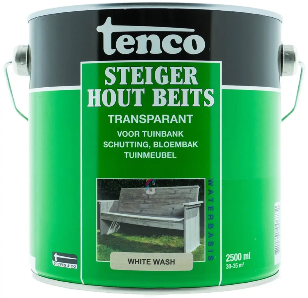 Tenco Steigerhoutbeits White Wash 2,5L