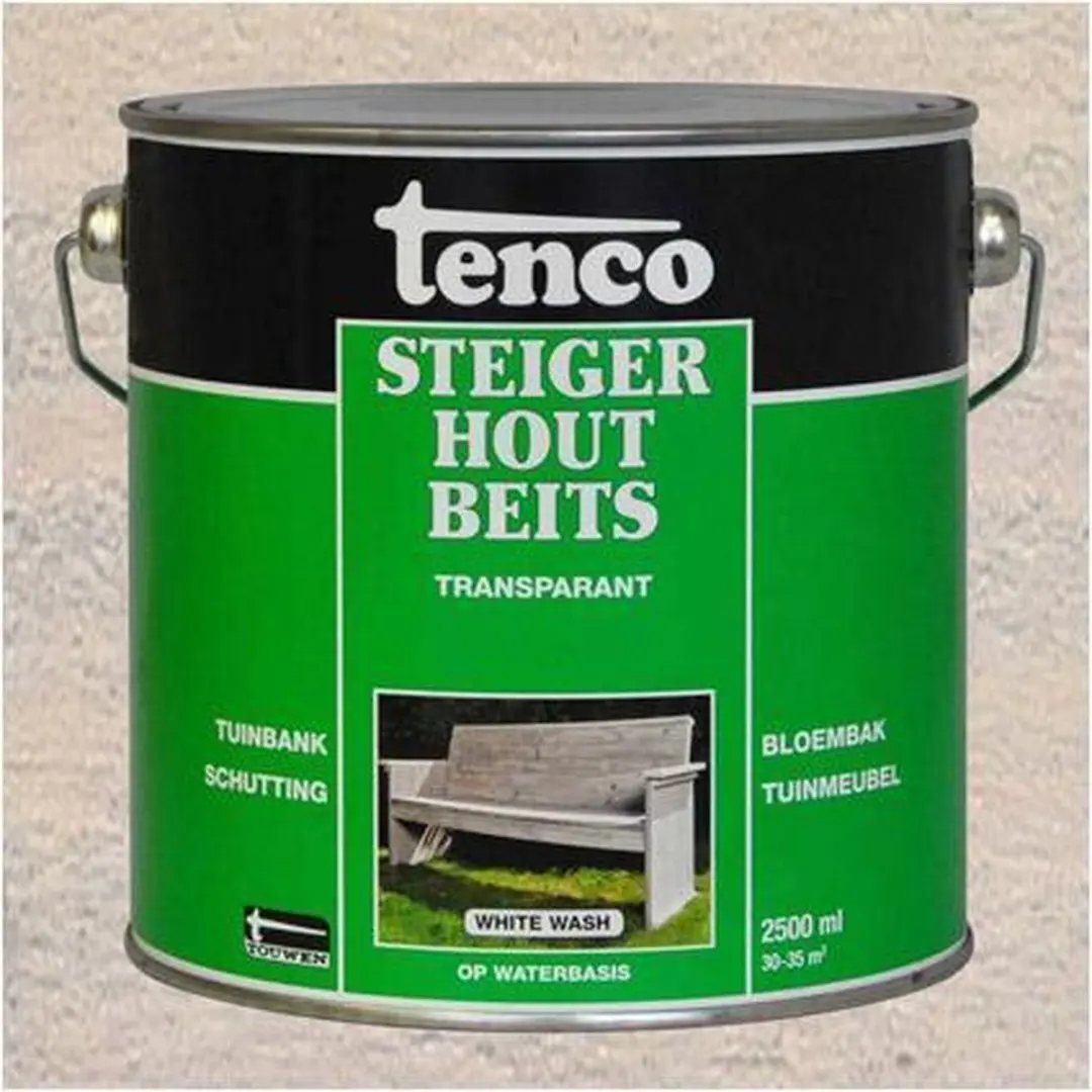 Tenco Steigerhoutbeits White Wash 2,5L - afbeelding 4 van 6