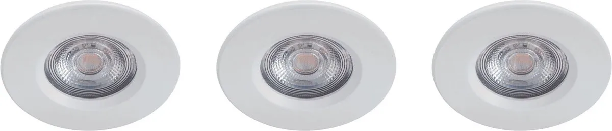 Philips Dive Inbouwspot 3-lichts - Ø8,5cm - Wit