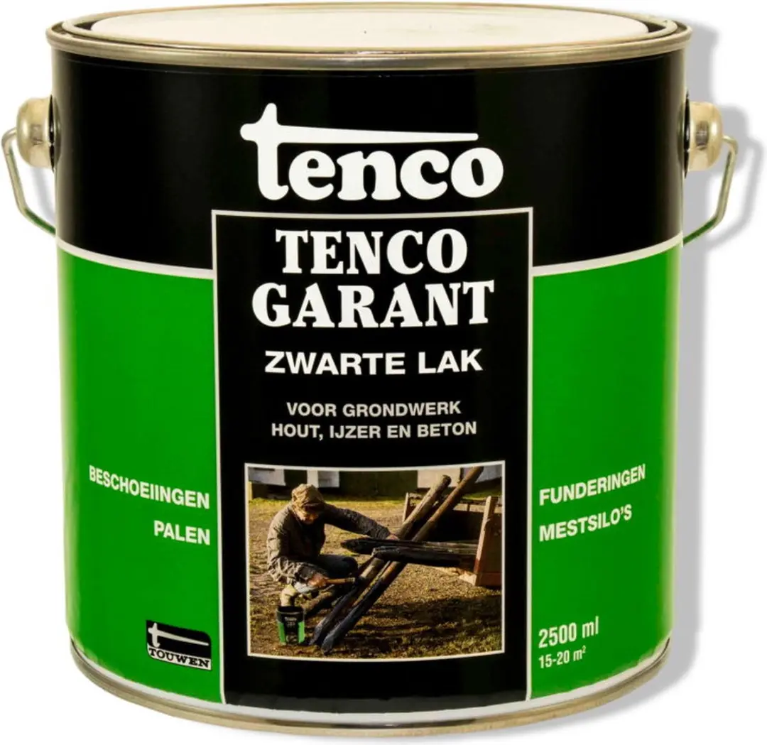 Tenco Tencogarant Zwarte Lak 2500ml - afbeelding 2 van 6