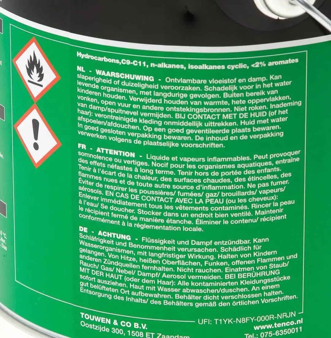 Tenco Tencogarant Zwarte Lak 2500ml - afbeelding 3 van 6