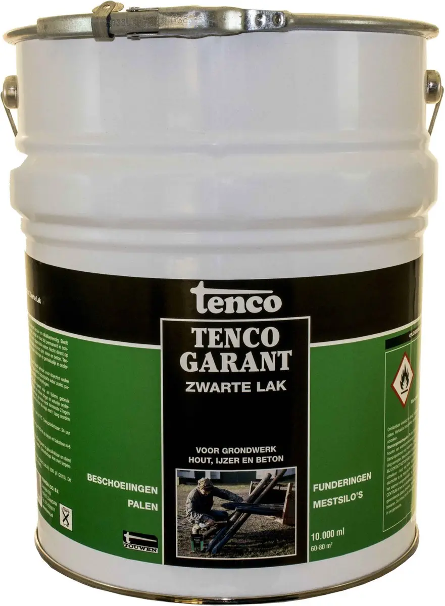 Tenco Tencogarant Zwarte Lak 2500ml - afbeelding 4 van 6