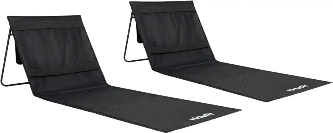 Virtufit Strandmat met Rugleuning Set
