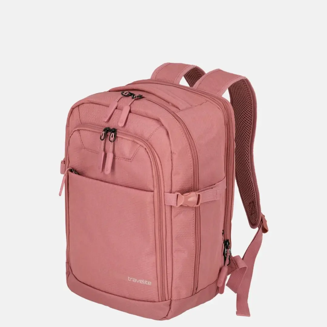 Travelite Kick Off Laptoprugzak 15.6" - 20L - Roze - afbeelding 6 van 6