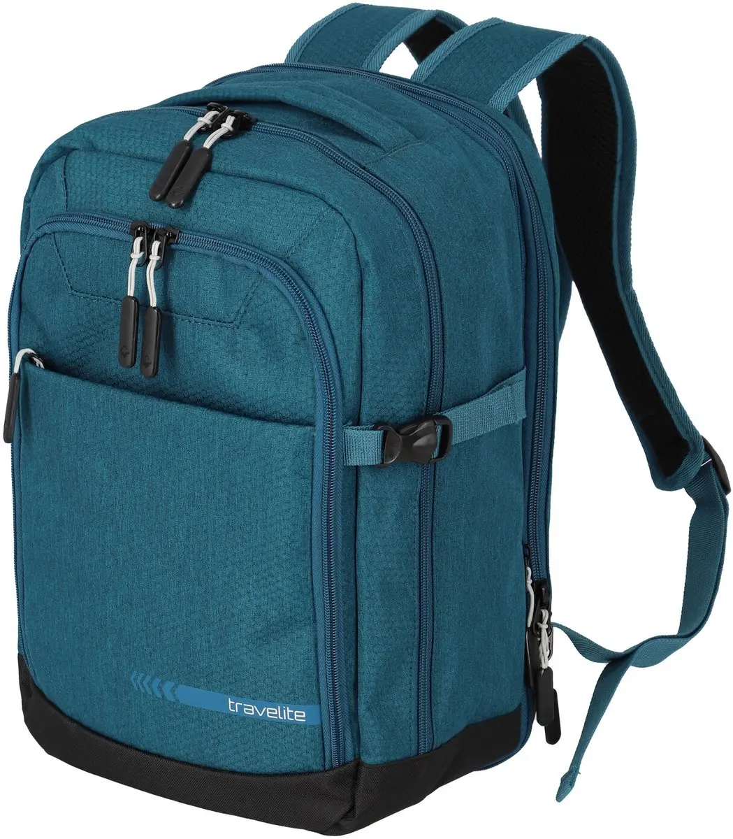 Travelite Kick Off Laptoprugzak 15.6" - 20L - Blauw - afbeelding 6 van 6
