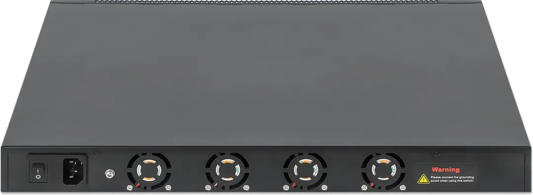 Intellinet 562041 Managed L3 Switch 48x PoE+ 1Gbps - 6x SFP - 850W - afbeelding 6 van 6
