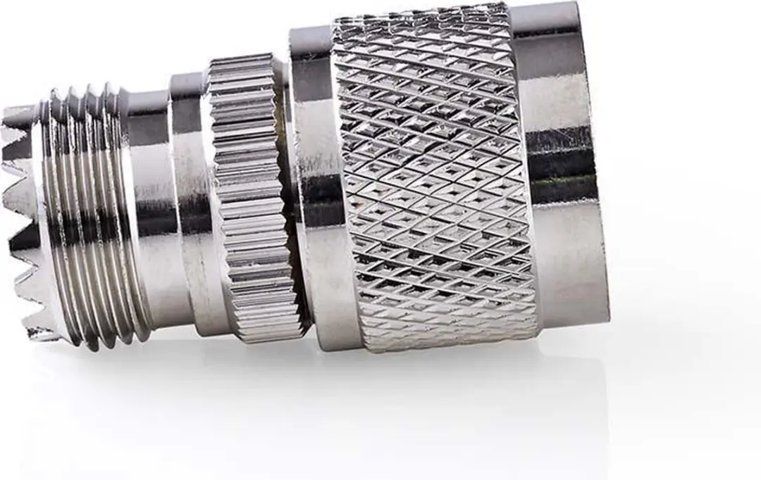 Nedis PL259 Adapter N-Male - 10 Stuks - Zilver - afbeelding 6 van 6