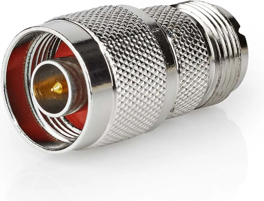 Nedis PL259 Adapter N-Male - 10 Stuks - Zilver - afbeelding 3 van 6