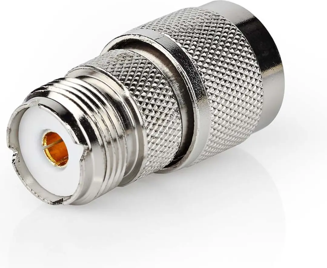 Nedis PL259 Adapter N-Male - 10 Stuks - Zilver - afbeelding 4 van 6