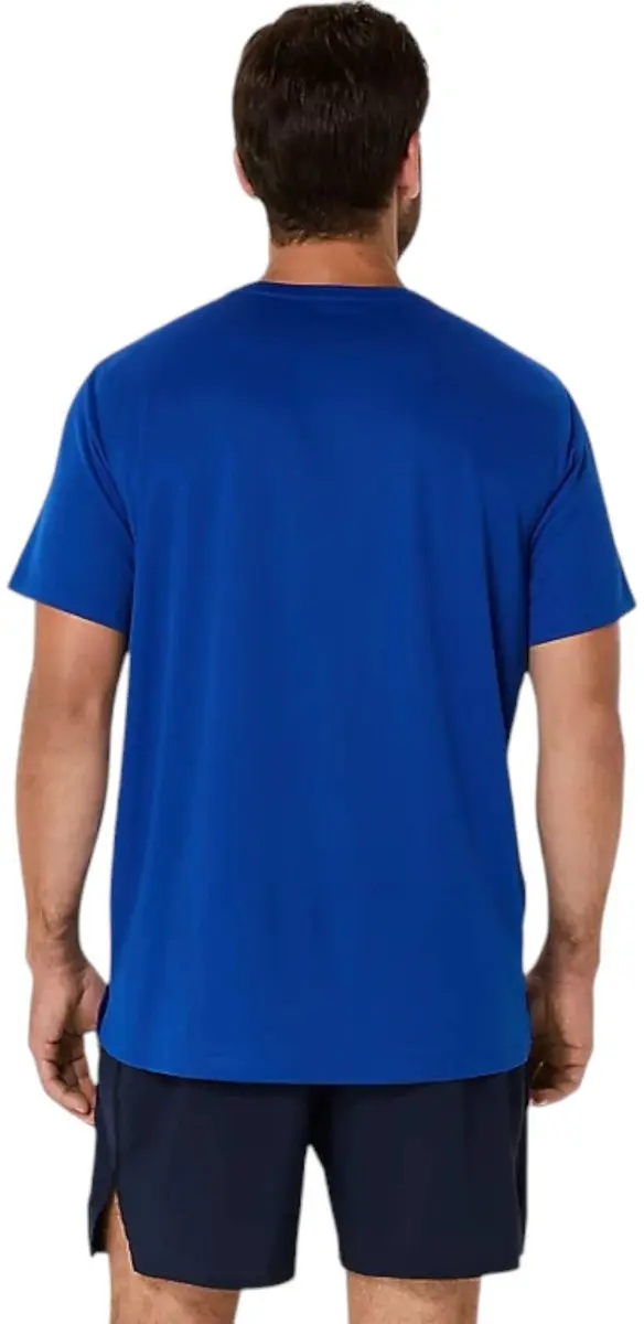 ASICS Core SS Top Heren - L - Blauw - afbeelding 3 van 6