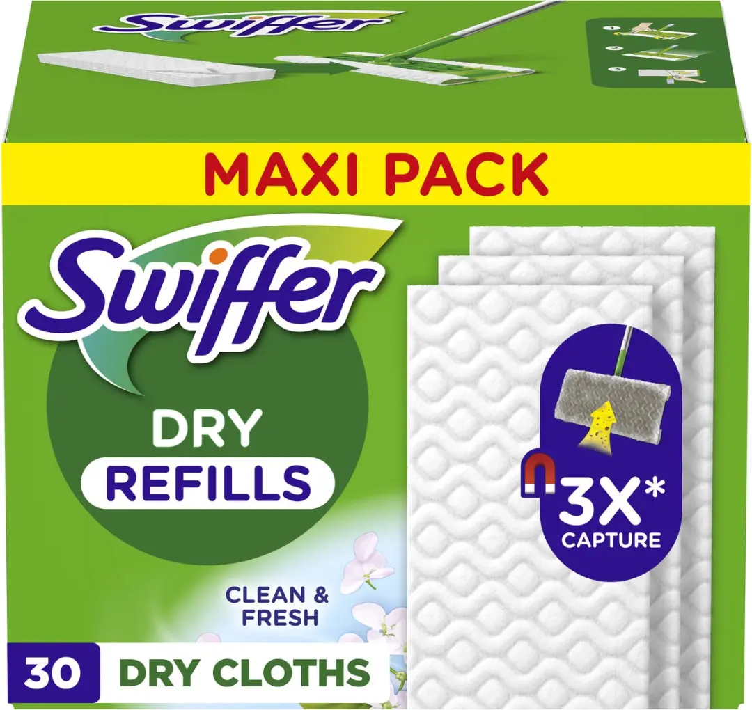 Swiffer Dry Fresh Vloerdoekjes 30 Stuks