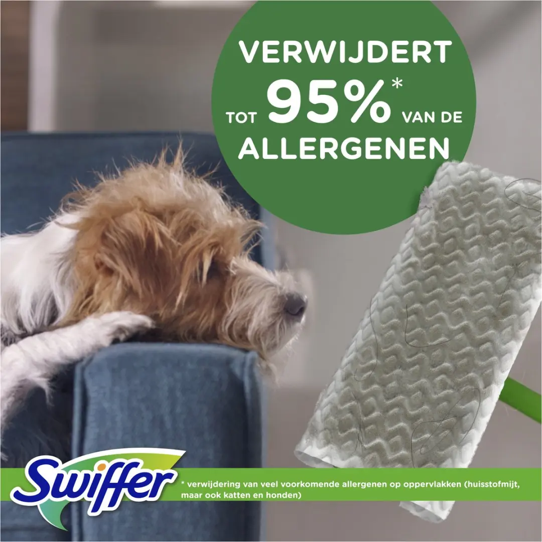 Swiffer Dry Fresh Vloerdoekjes 30 Stuks - afbeelding 5 van 6