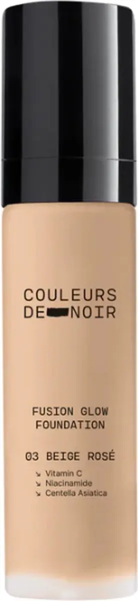Les Couleurs de Noir Fus.glow FDT 03 Beige Rosé 30ml