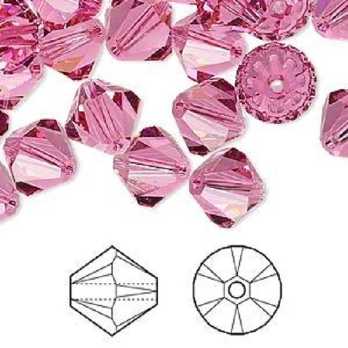 Swarovski Elements Xilion Bicone 5328