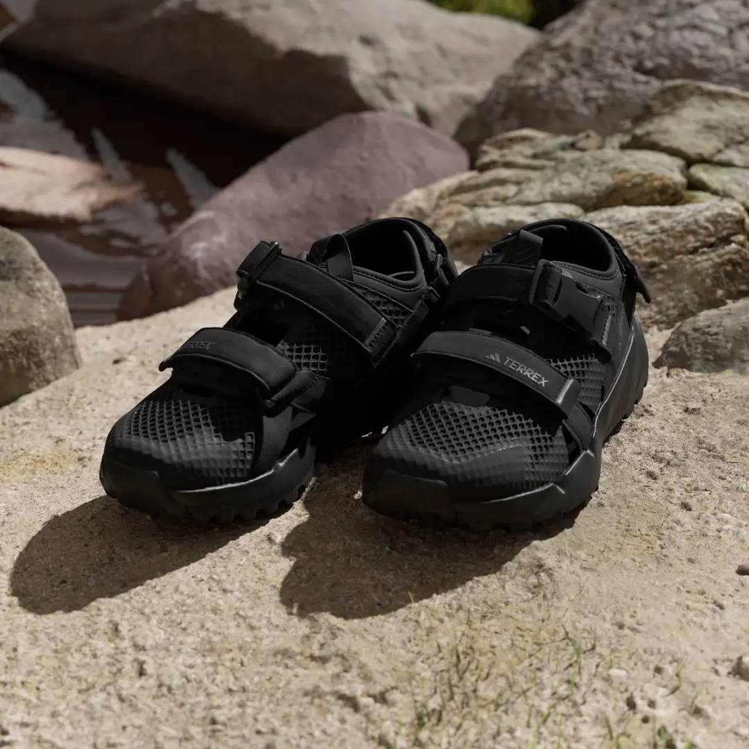adidas TERREX Hydroterra Sandalen MAT06 IF7596 - Zwart - afbeelding 4 van 6