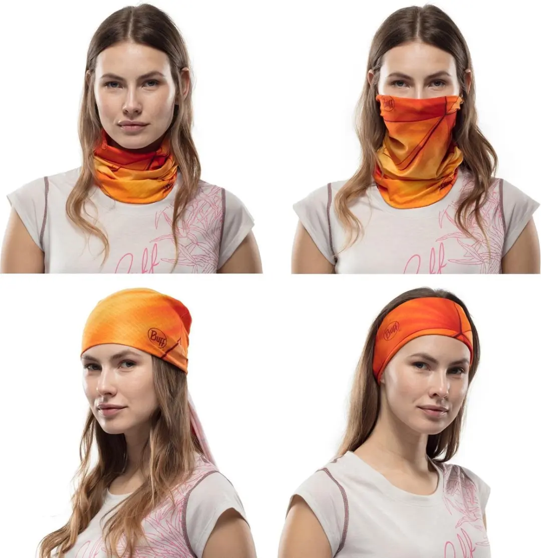 Buff El Camino Coolnet UV Peninsula Denim - Nekwarmer/Hoofddoek - Blauw - afbeelding 4 van 6