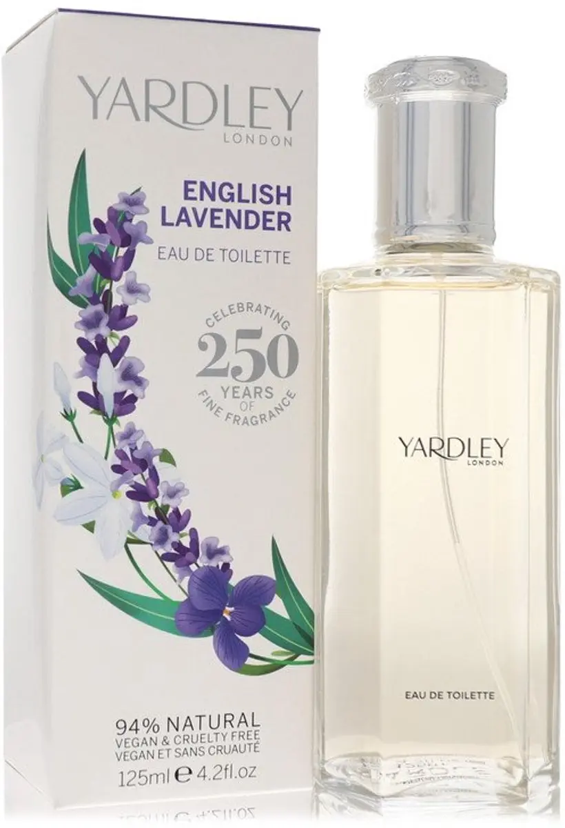 Yardley English Lavender Eau de Toilette 125ml - afbeelding 3 van 6