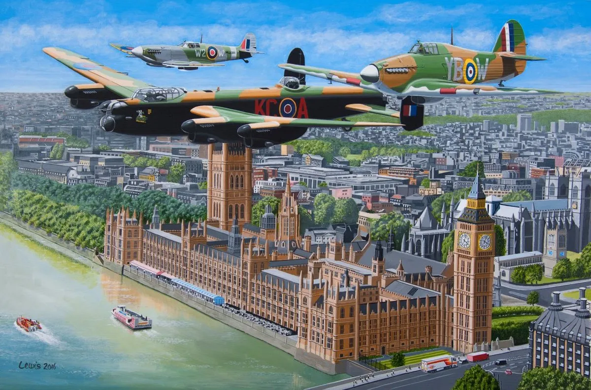 House Of Puzzles Fly Past Puzzel 500 Stuks - HP0450