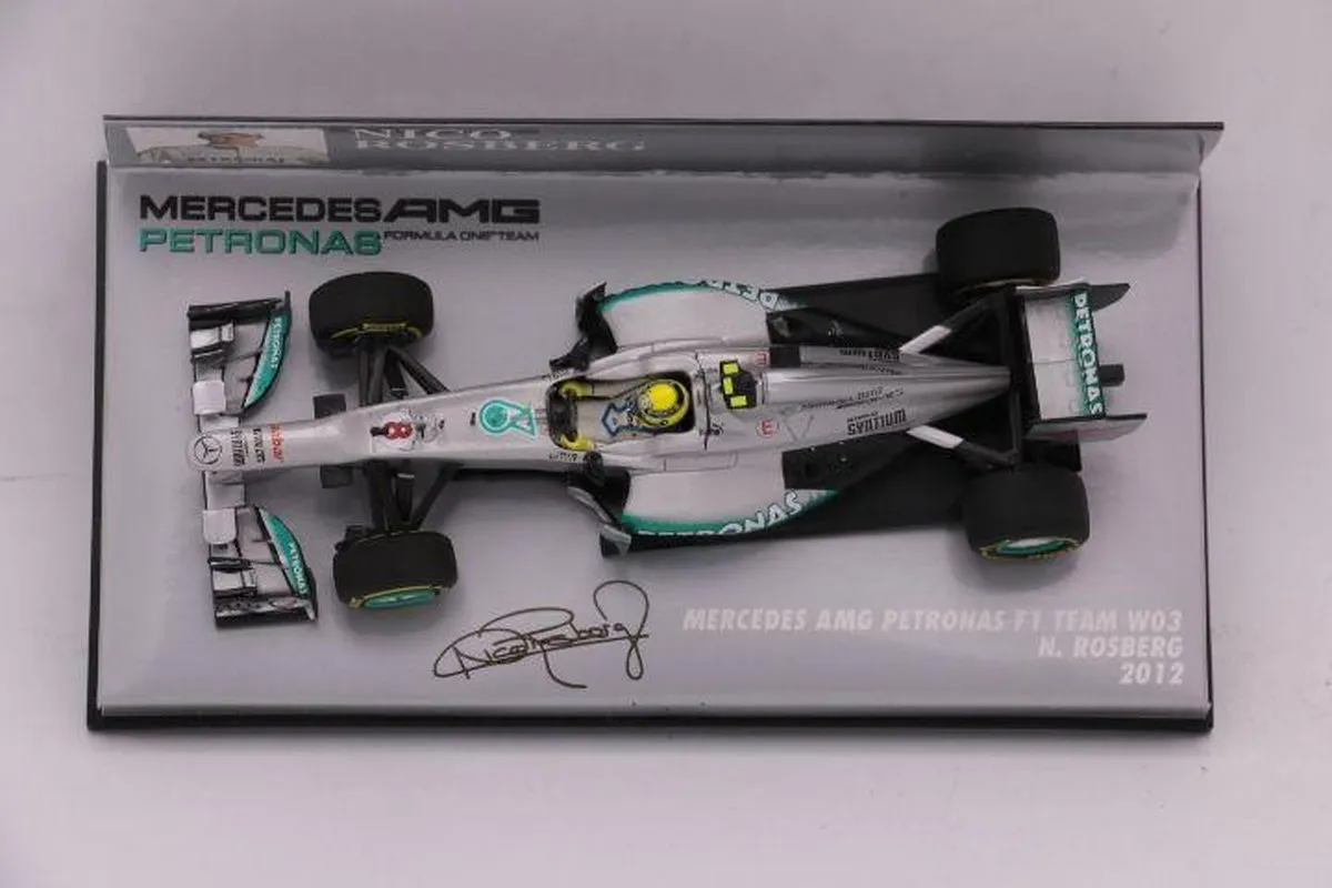 Mercedes F1 W03 Nico Rosberg 2012 - Multicolor