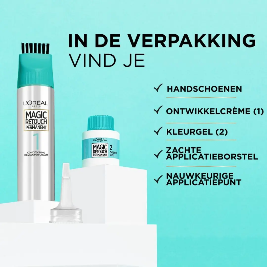 L'Oréal Paris Magic Retouch Permanent Donkerblond - 190g - afbeelding 3 van 5