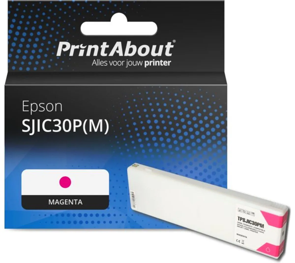 PrintAbout SJIC30P(M) Inktcartridge Magenta