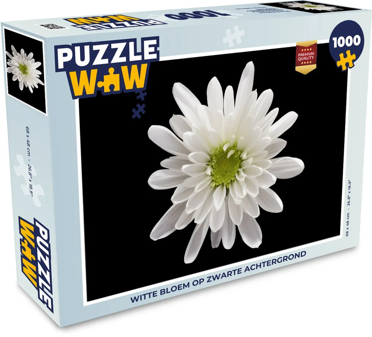 PuzzleWow Macro Legpuzzel 1000 Stuks - Multicolor