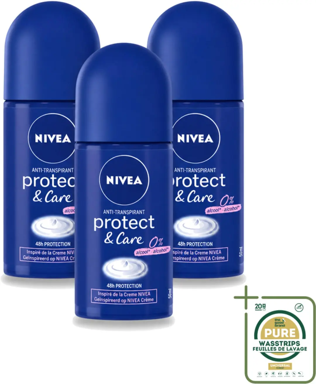 3 x Nivea