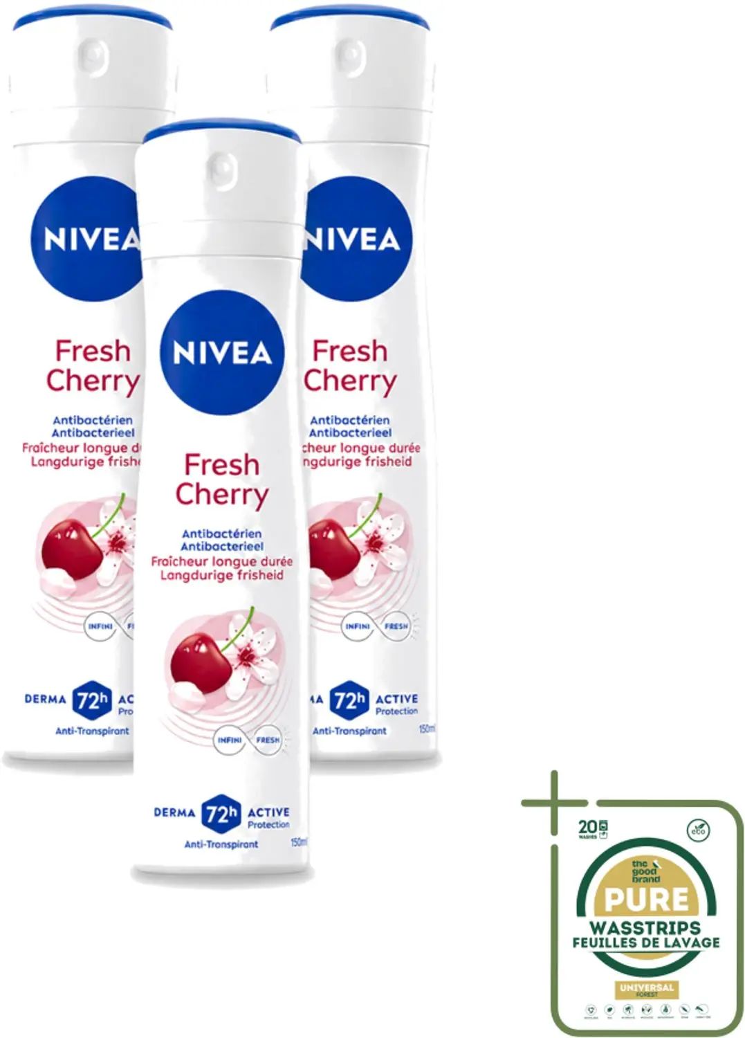 3 x Nivea