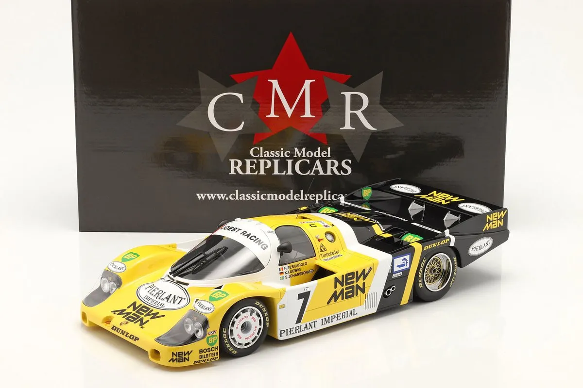 Porsche 956 LH #7 Le Mans 1984 CMR Classic Model Replicars 1:12