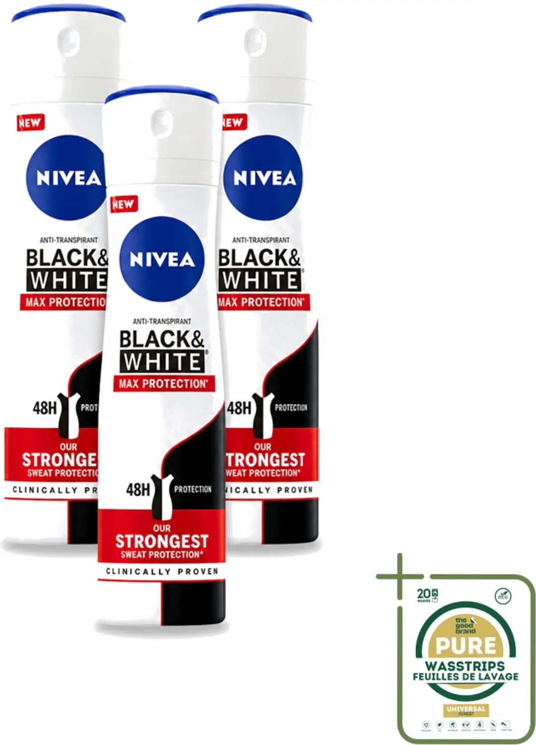 3 x Nivea