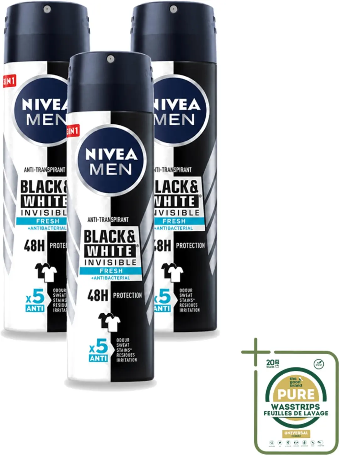 3 x Nivea
