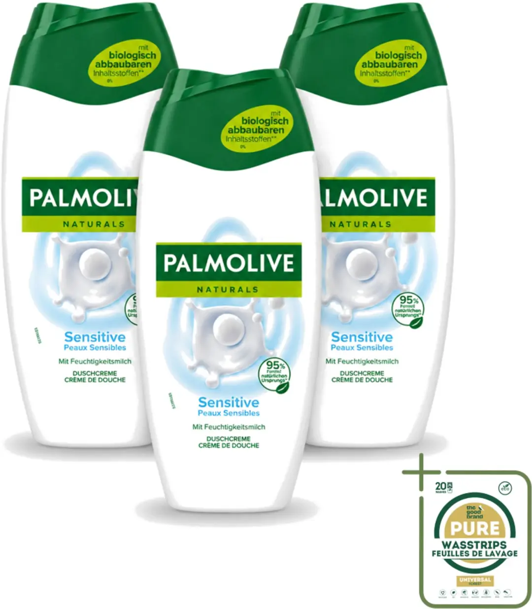 3 x Palmolive Naturals