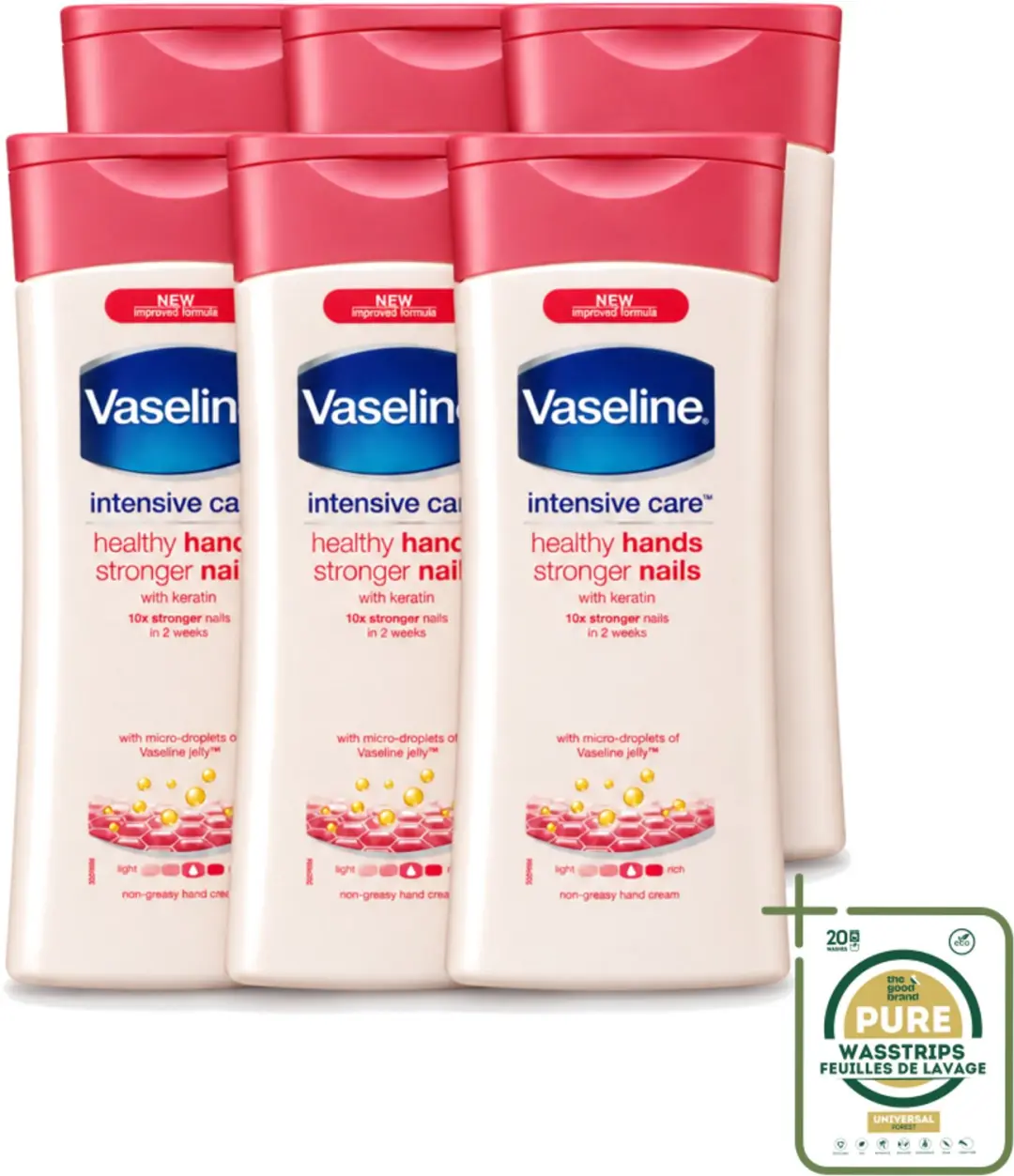 6 x Vaseline