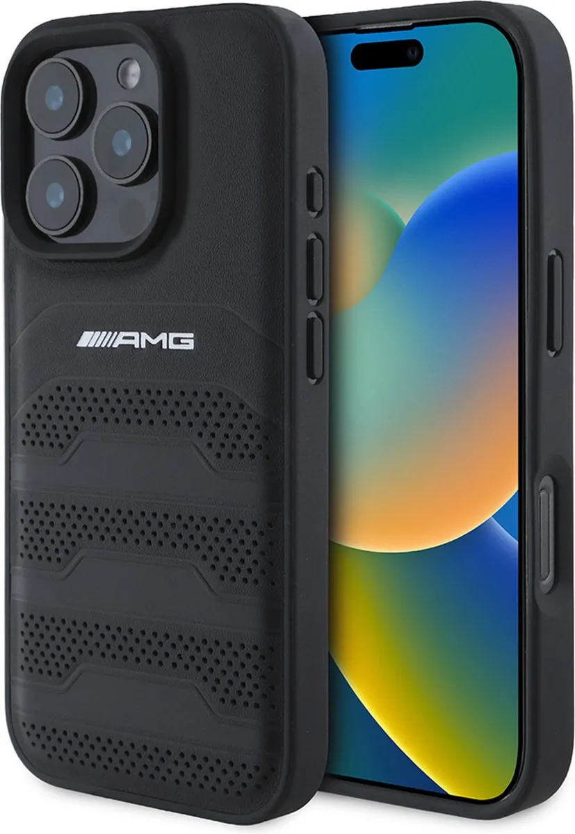 Mercedes-Benz Backcase Hoesje iPhone 16 Pro Max - Effen Zwart