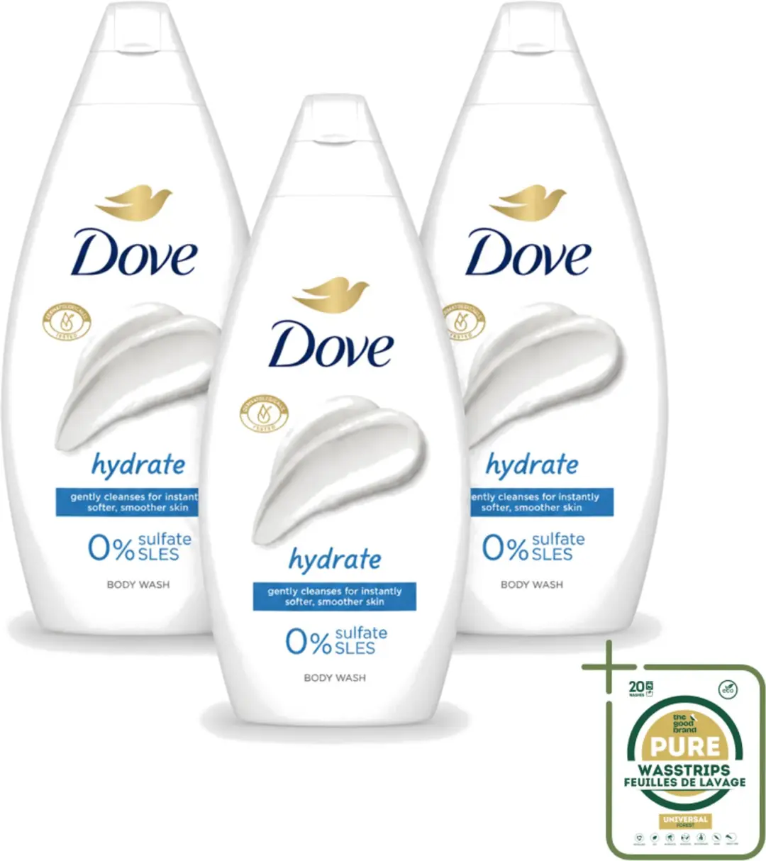 3 x Dove