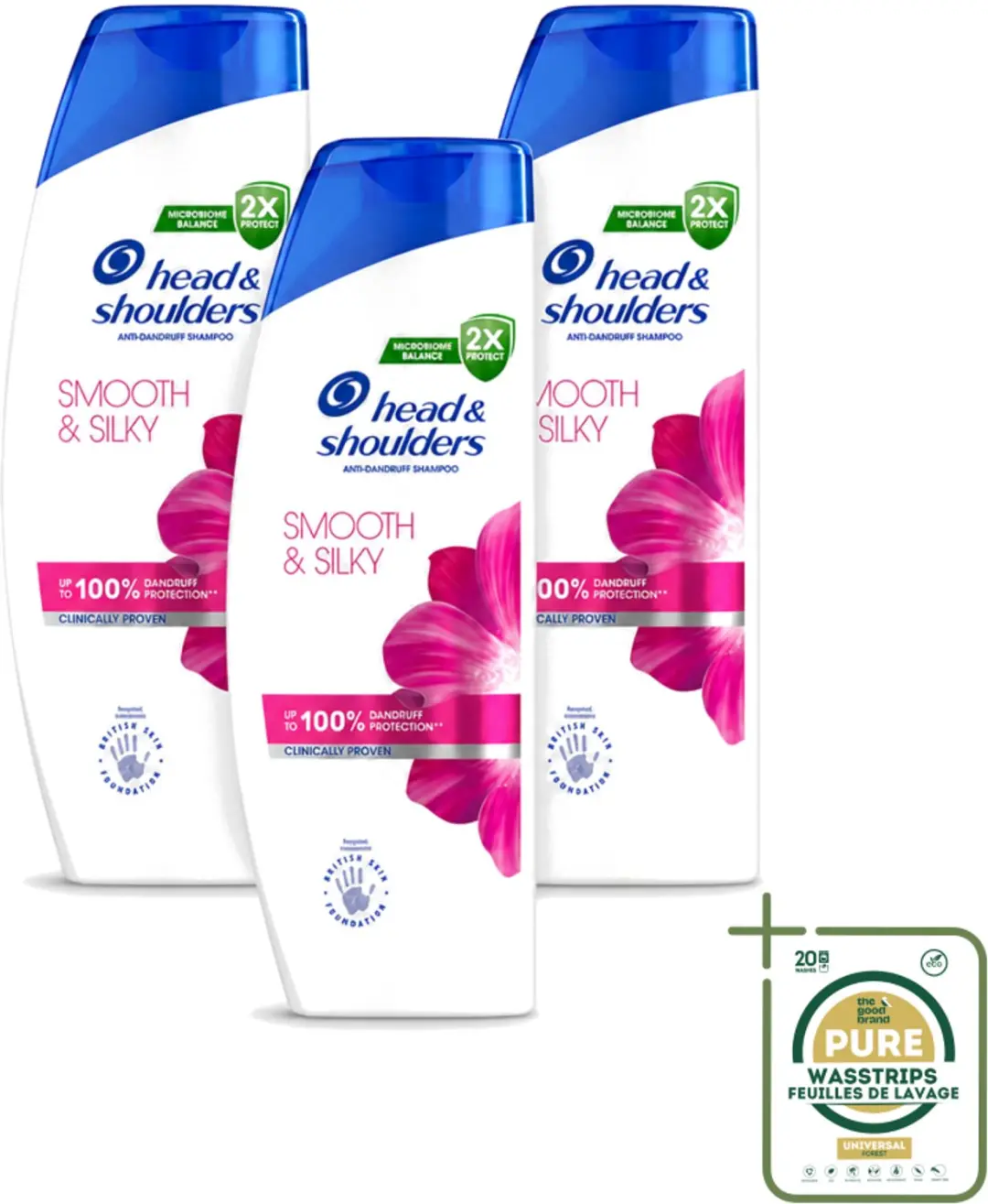 3 x Head & Shoulders