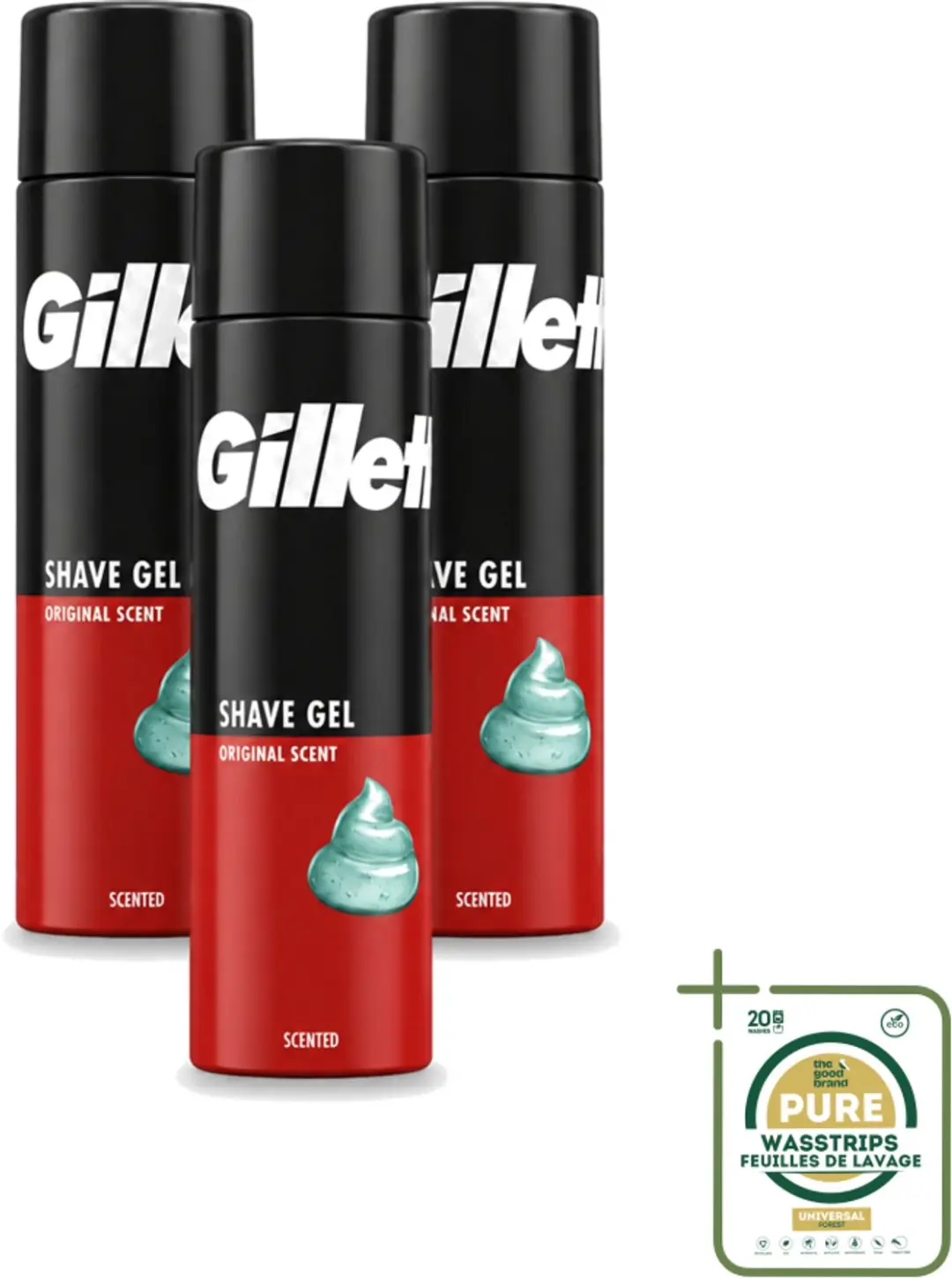 3 x Gillette