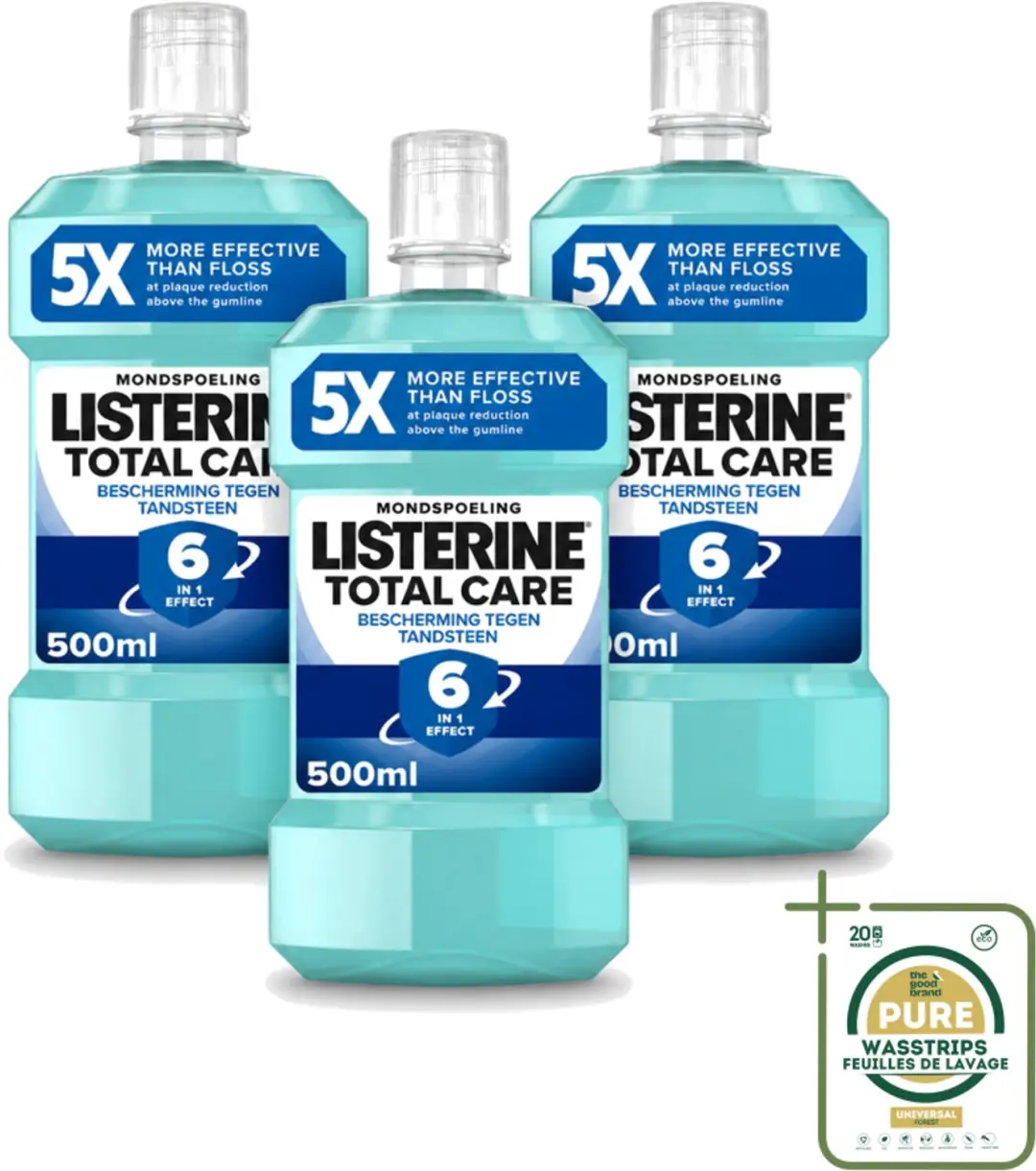 3 x Listerine