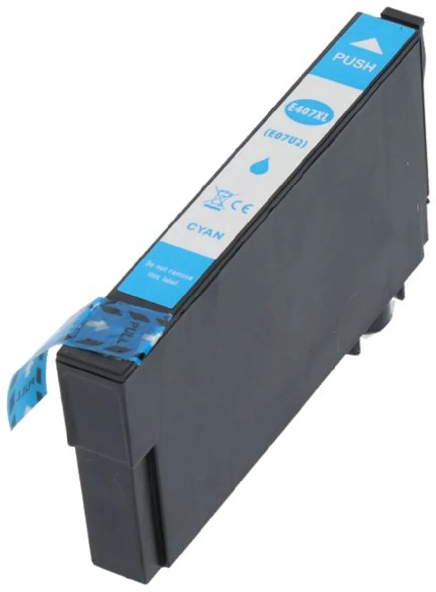 PrintAbout Inktcartridge C13T07U240 Cyaan - 2100 Pagina's - Epson