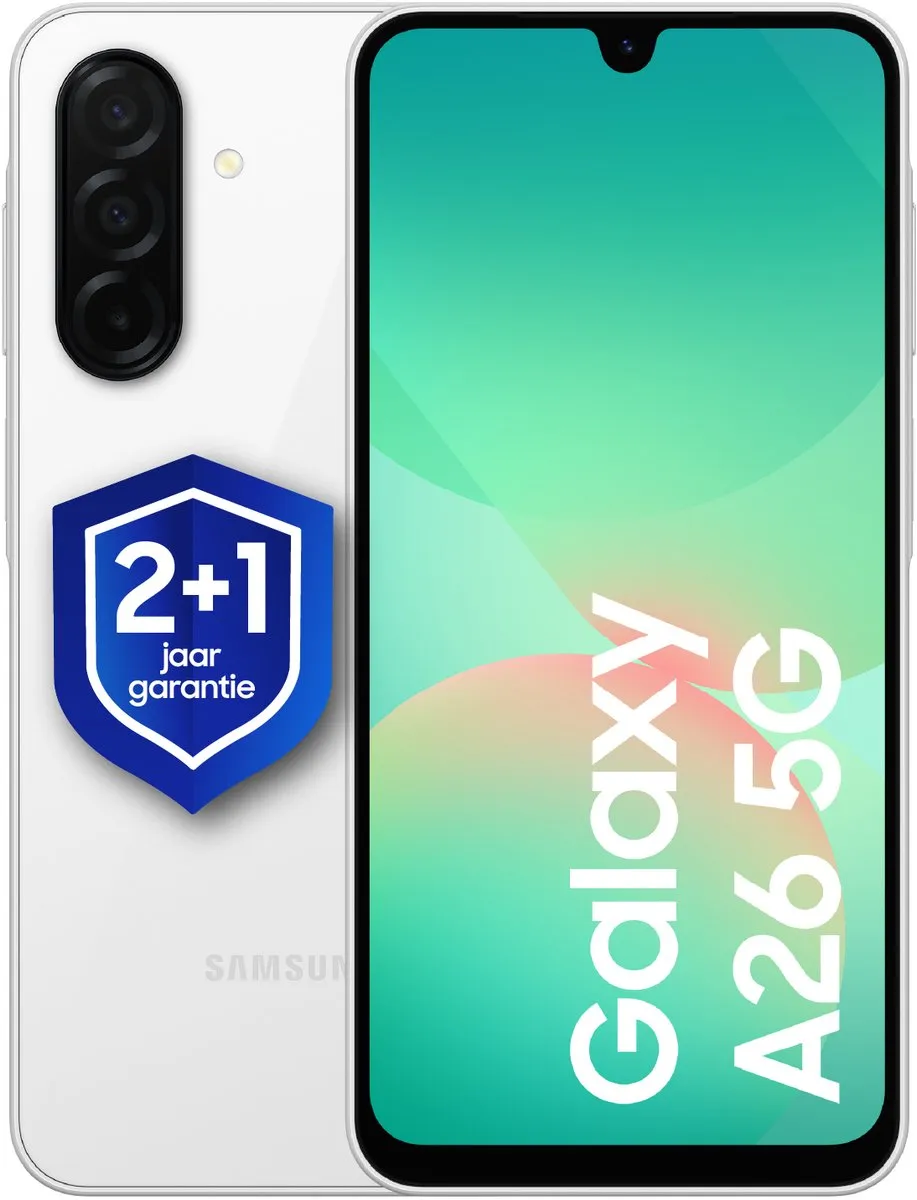 Samsung Galaxy A26 5G 128GB - Wit